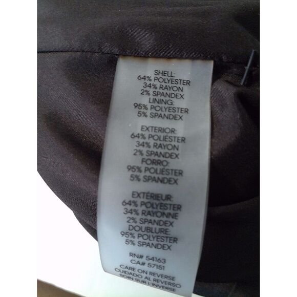 NWT Calvin Klein Suit‎ Skirt | Size 14 | Professional Houndstooth Pencil Skirt - Picture 7 of 11